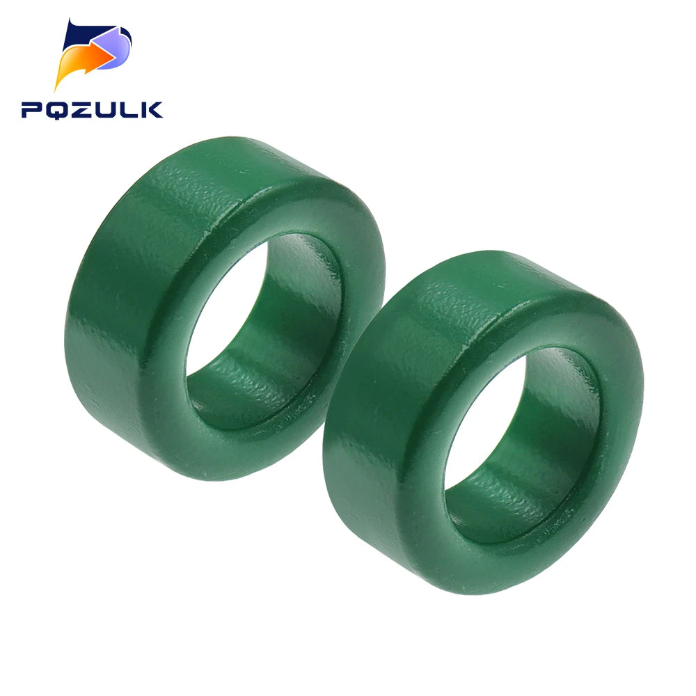 Núcleo Toroide Ferrita/Hierro Verde (36x23x15mm) para Inductores/Transformadores - Lote 2 Piezas