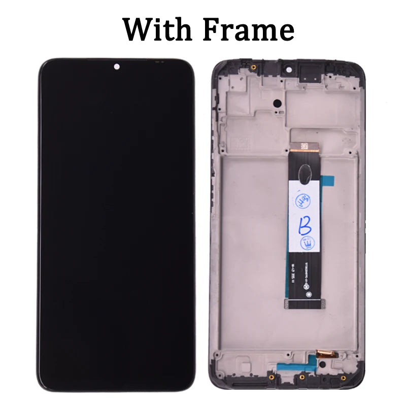 6.53" For Xiaomi Redmi 9T LCD Display Touch Screen Digitizer Assembly With Frame J19S M2010J19SG M2010J19SY For POCO M3 LCD