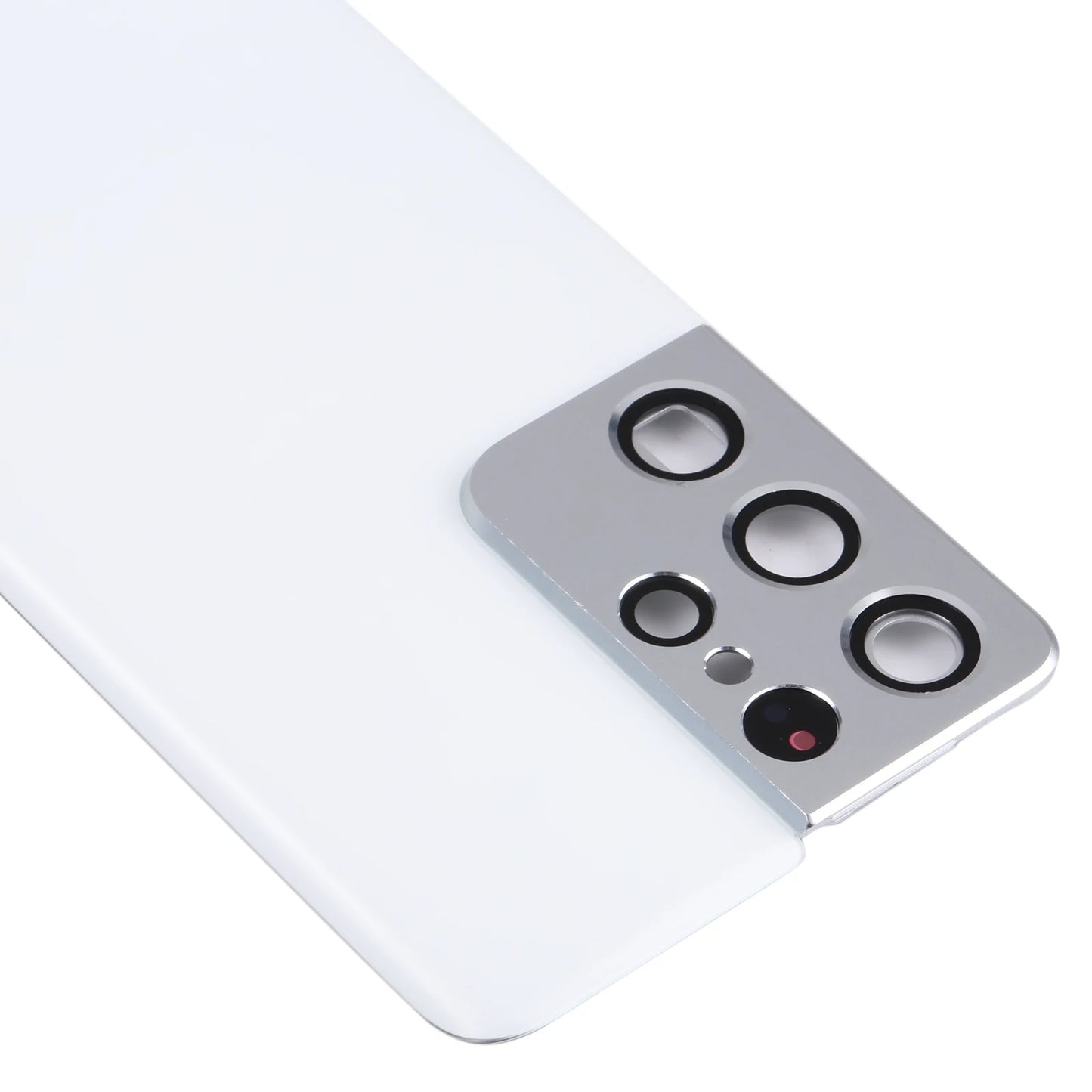 Tapa Trasera Batería con Cubierta Lente Cámara para Samsung Galaxy S21 Ultra 5G (Repuesto Reparación Teléfono)