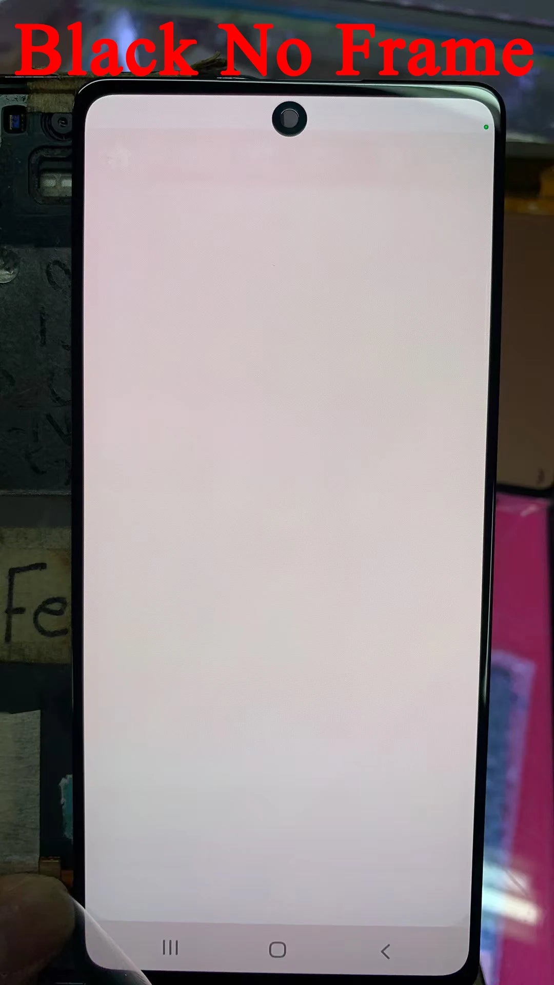 Pantalla LCD de 6,5 pulgadas Super AMOLED con defectos de quemadura para Samsung S20 FE, digitalizador de pantalla táctil de repuesto para pantalla Samsung G780 G781
