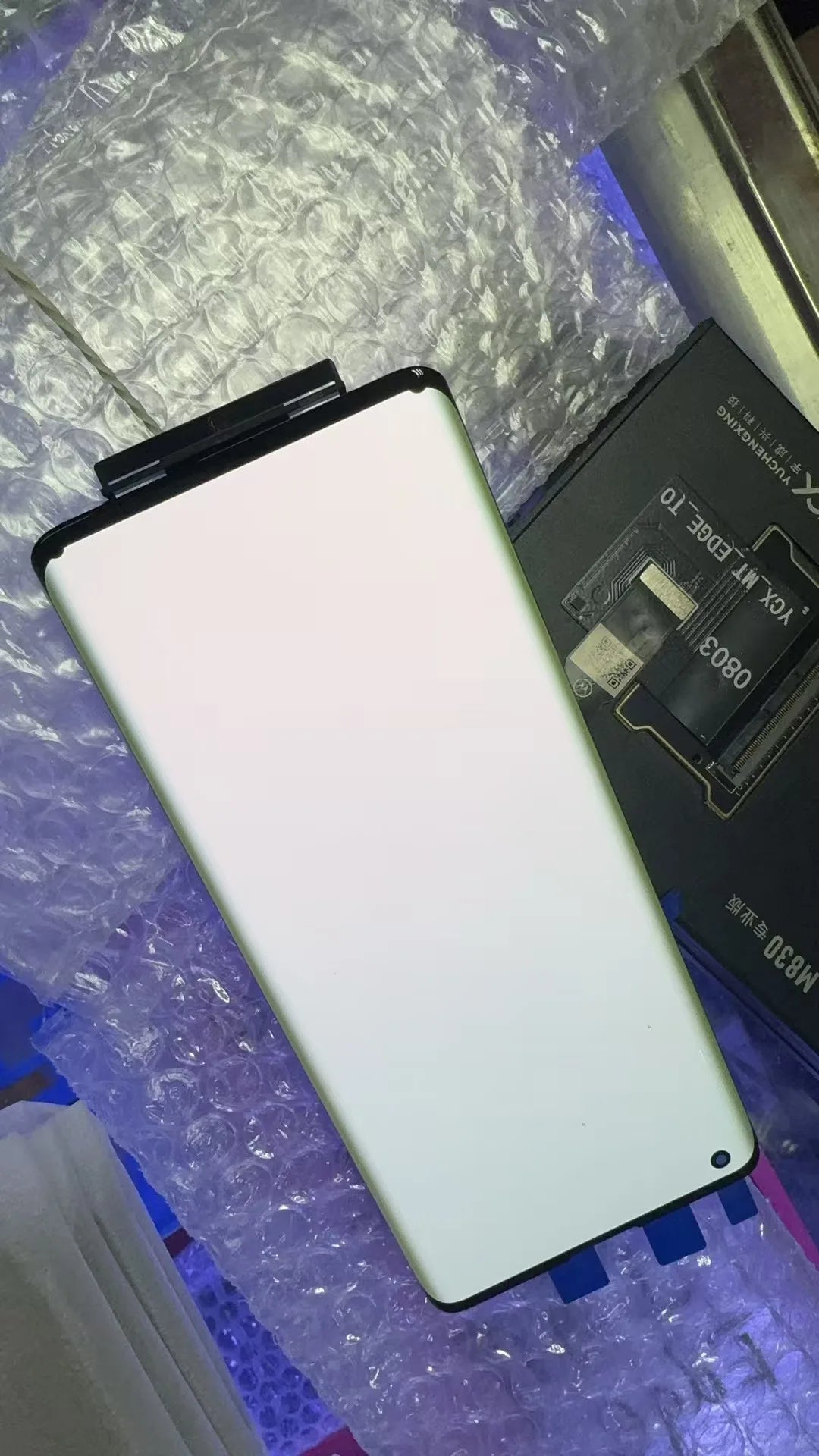 Amoled LCD For Motorola Moto Edge Plus LCD Display Touch Screen Digitizer For Moto Edge LCD Display XT2063-3 LCD With Dot