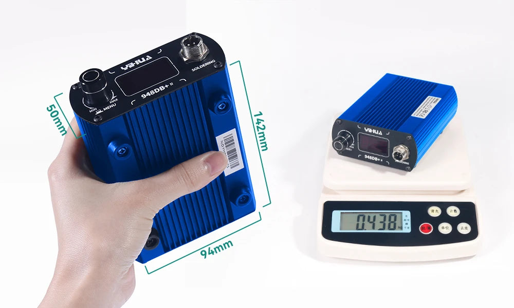 YIHUA 948DB+-II 110-240V Soldering Station 75W Quick Heating with Tip T12 Electronic Soldering Iron Station