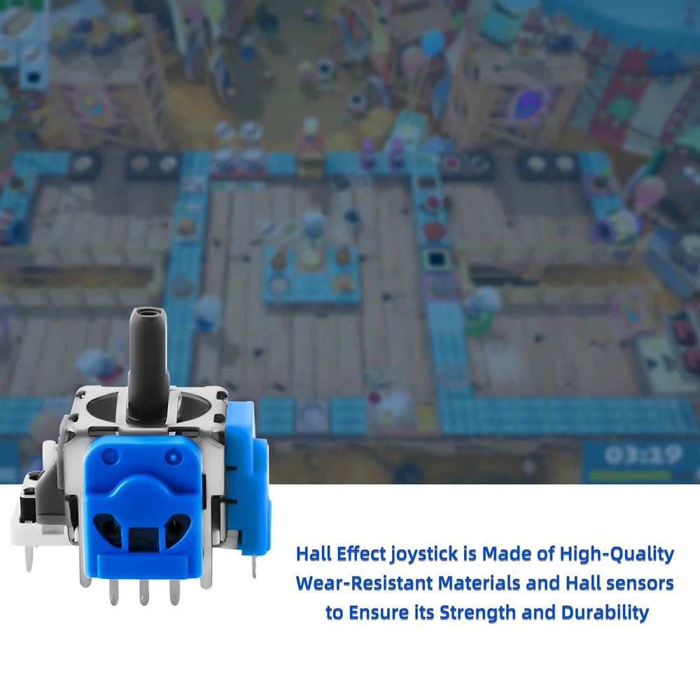 Joystick Analógico 3D Efecto Hall de Repuesto para Control PS5/PS4/Xbox Series/One S/X (2-10 Unidades)