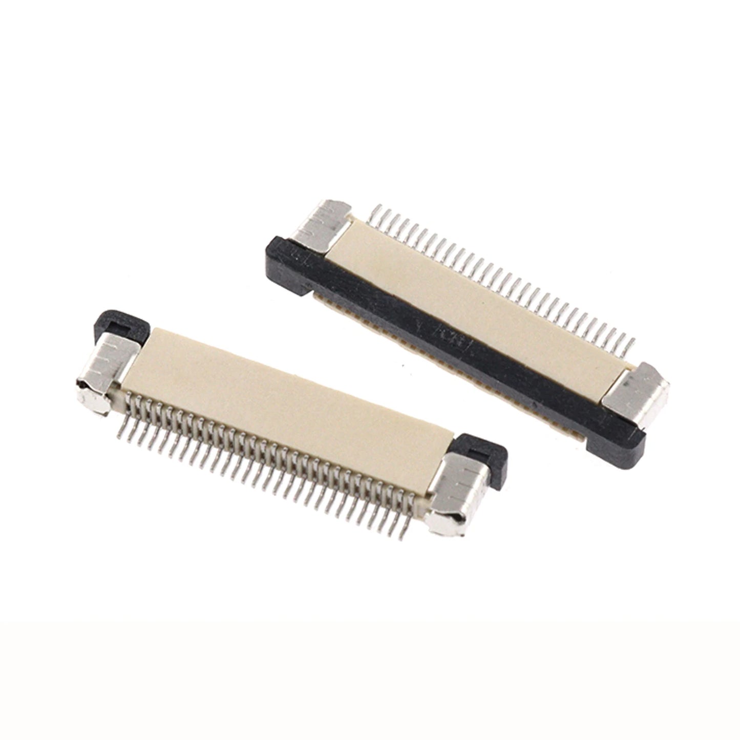 10pcs 0.5mm Pitch FPC Flat Flexible Cable FFC Connector 4P 5 6 8 9 10 12 14 16 20 22 24 30 32 34 40 45 50 60 Pin Top Contact SMT