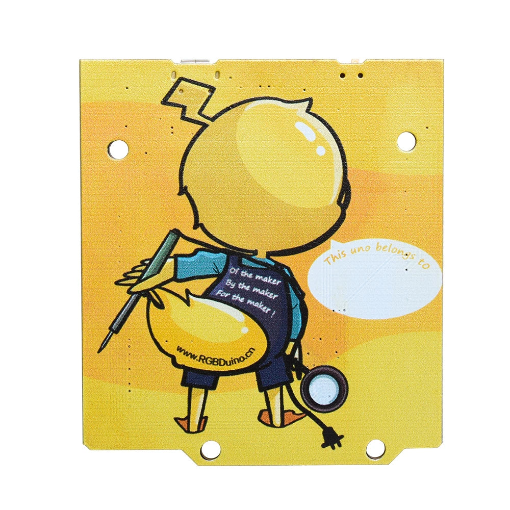 Placa Desarrollo RGBDuino UNO V1.2 Jenny (ATmega328P, CH340C) Mejora vs Arduino UNO R3 para Raspberry Pi 4/3B