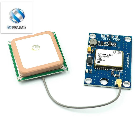 Módulo GPS GY-NEO6MV2 / GY-NEO7MV2 / GY-NEO8MV2 (NEO-6M/7M/8M) con Antena Grande y EEPROM para Control Vuelo MWC/APM2.5 Arduino