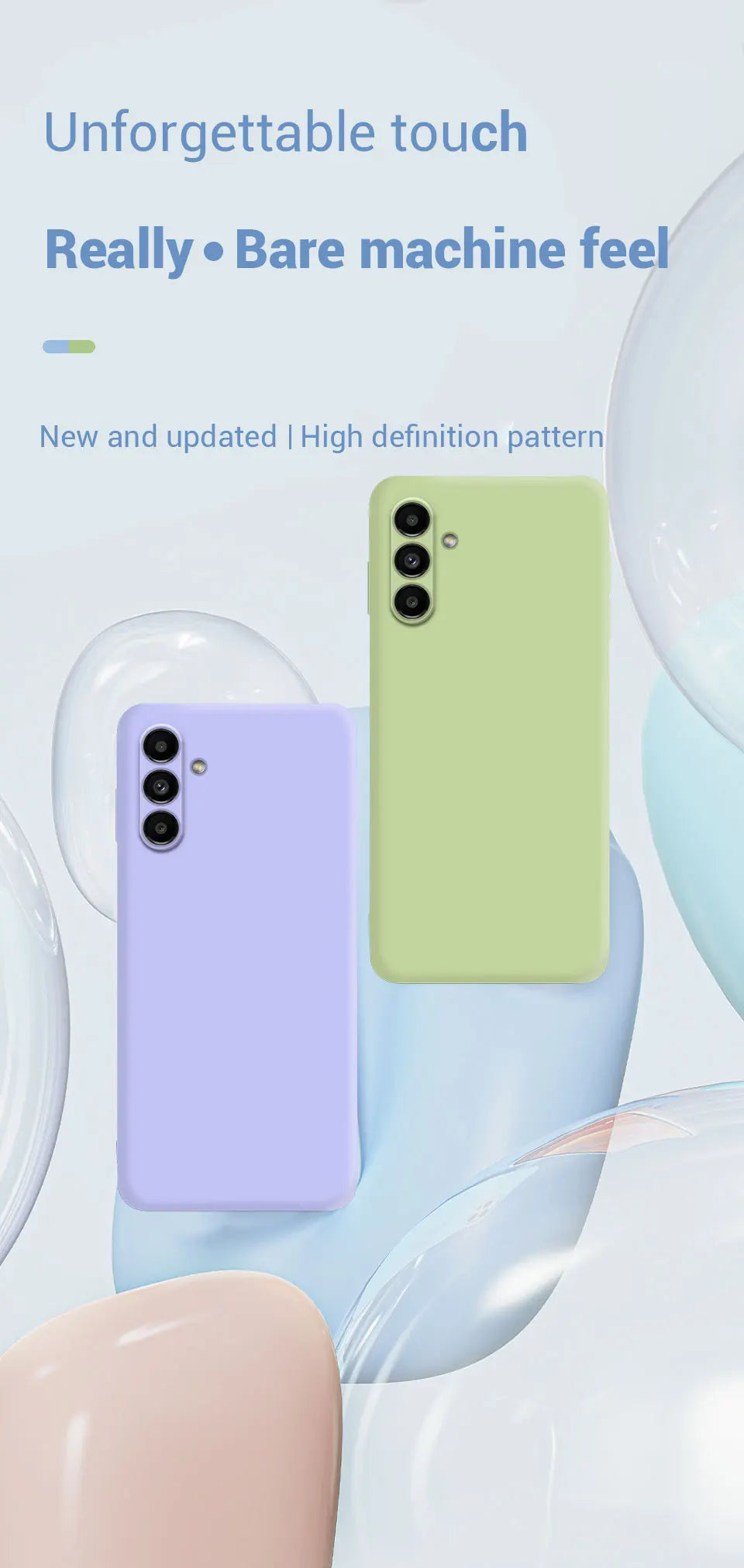 Funda Silicona Líquida Original Antichoque para Samsung Galaxy A05/A05S/A15/A25/A35/A55 (4G/5G)