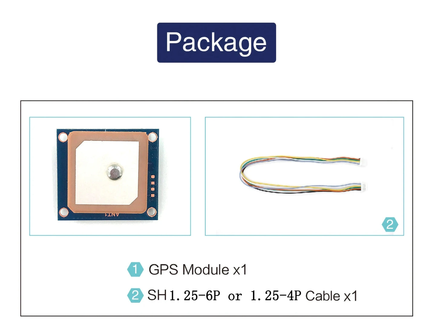 Módulo GNSS UAV (BDS/GPS/GLONASS/GALILEO, con Compás) Repuesto para Drones