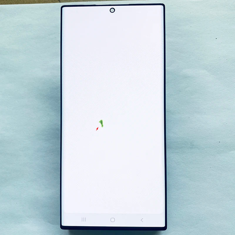 Pantalla 6.8" Super AMOLED con Marco y Digitalizador Táctil para Samsung S22 Ultra (S22U/S908B/S908U) (Con Defecto Estético)