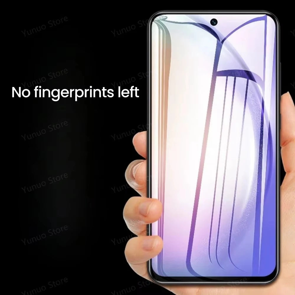 Film Hidrogel Frontal Suave Protector Pantalla para Samsung Galaxy A15/A33/A35/A52/A53/A54/A55 5G (4 Unidades)