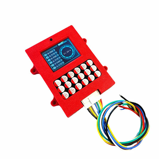 Balanceador Activo Baterías Heltec 6S (5A) con Display Voltaje - Equalizador Transferencia Energía LiFePO4