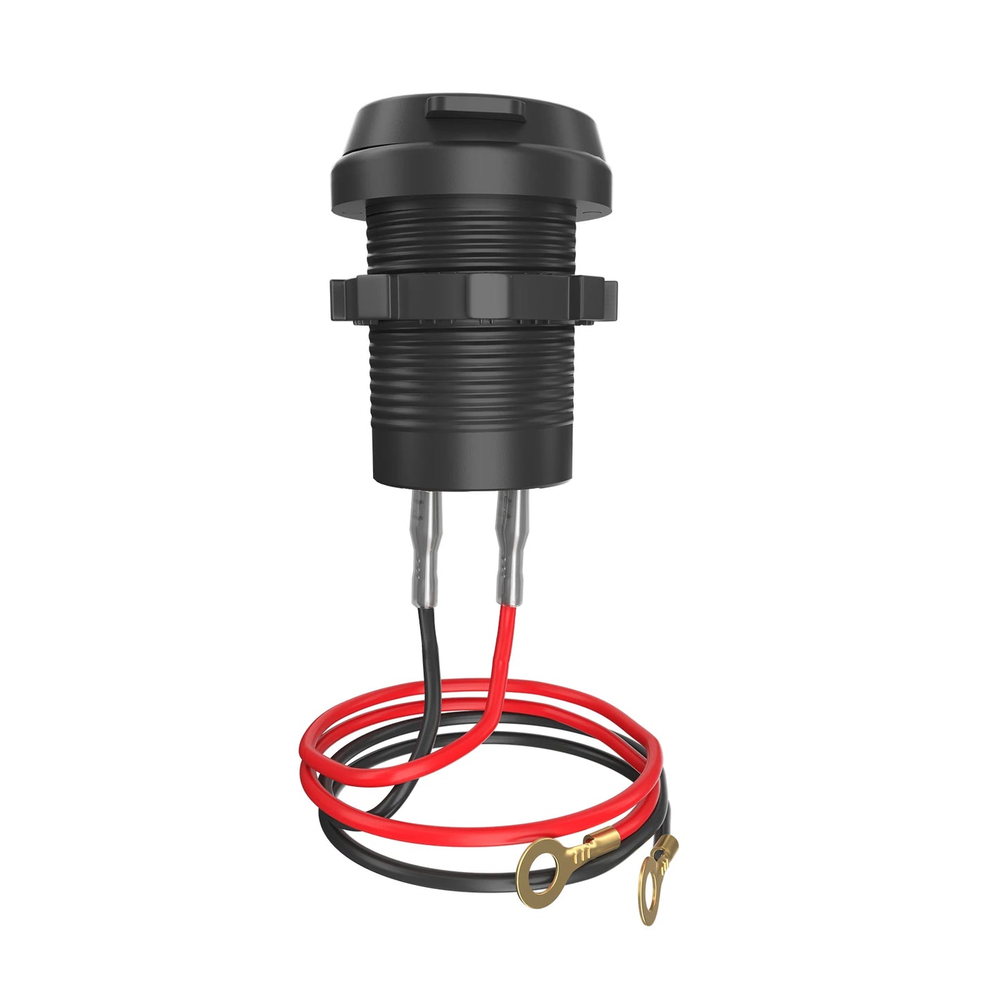Socket Cargador USB 100W Impermeable Carga Rápida PD Tipo-C + QC3.0 para Auto/Bote/RV/Moto 12V-24V