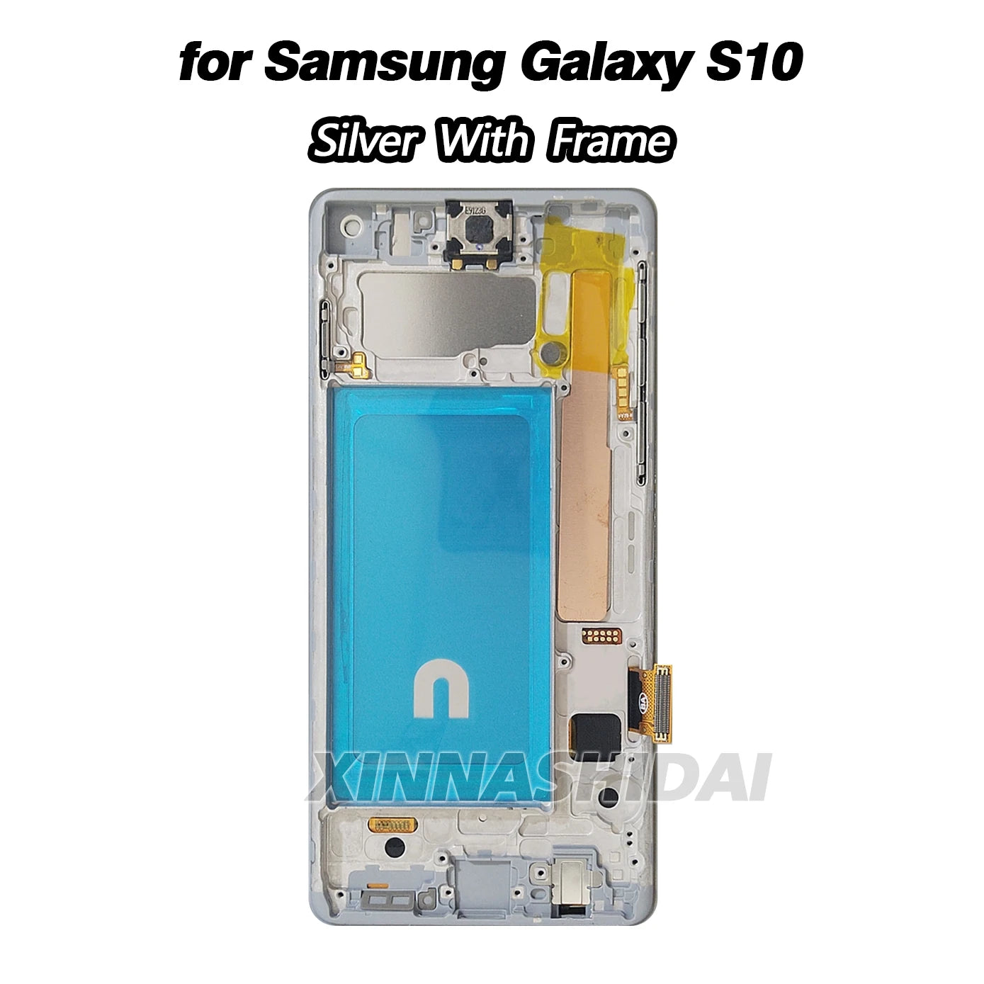 Pantalla TFT para Samsung Galaxy S10 (SM-G973F/U/W) con Marco y Tapa Trasera (Digitalizador Táctil)