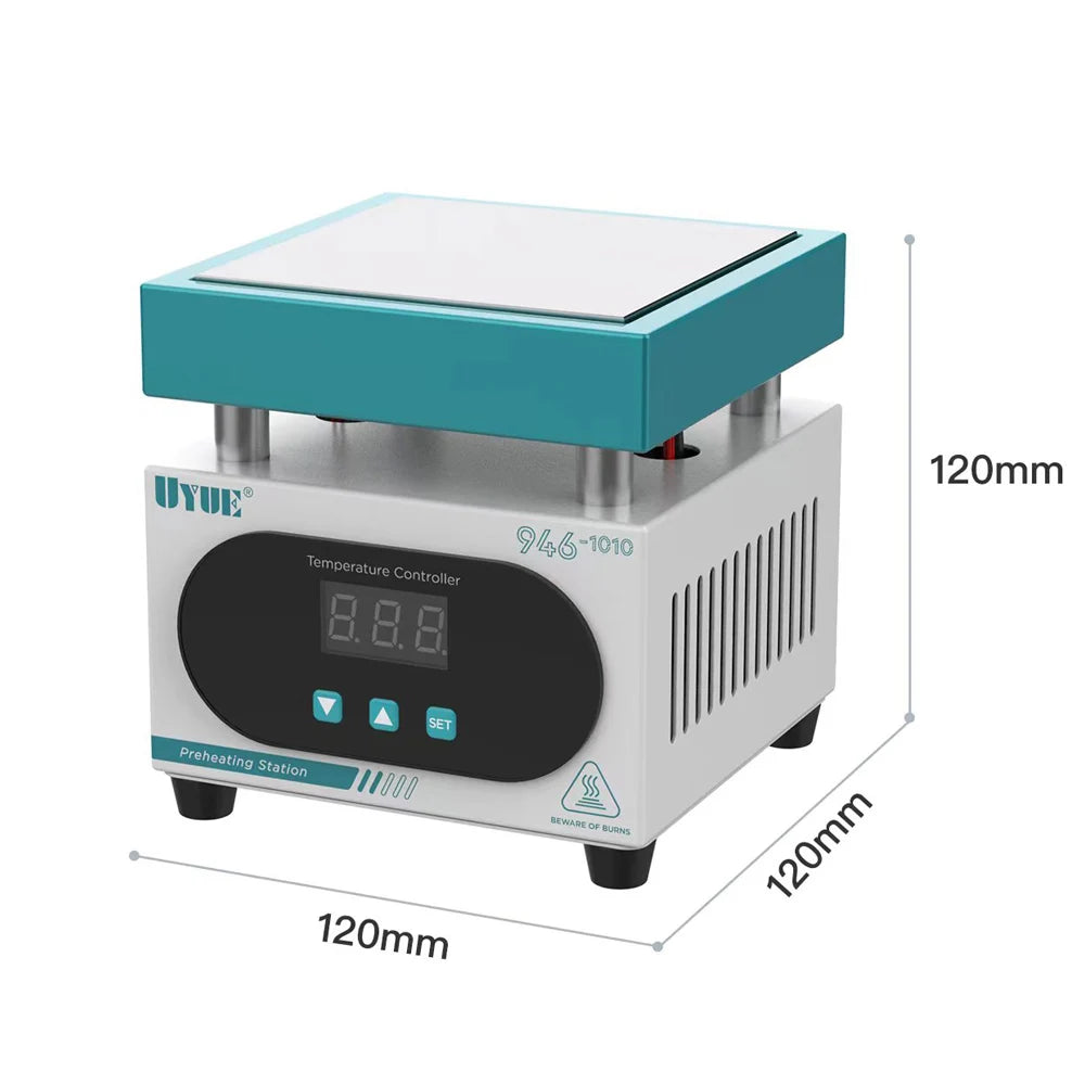 Uyue 946-1010 Heating Table Intelligent PCB Preheating Platform LCD Middle Frame Removing BGA Motherboard Reballing Phone Repair