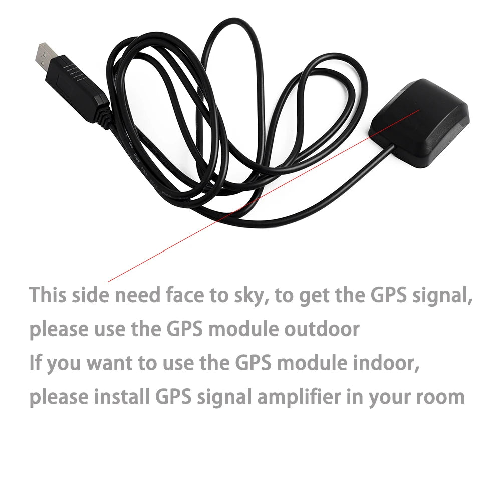 Receptor GPS USB VK-162 G-Mouse (Dongle) para Navegación Raspberry Pi/Windows/Linux (Soporta Google Earth)
