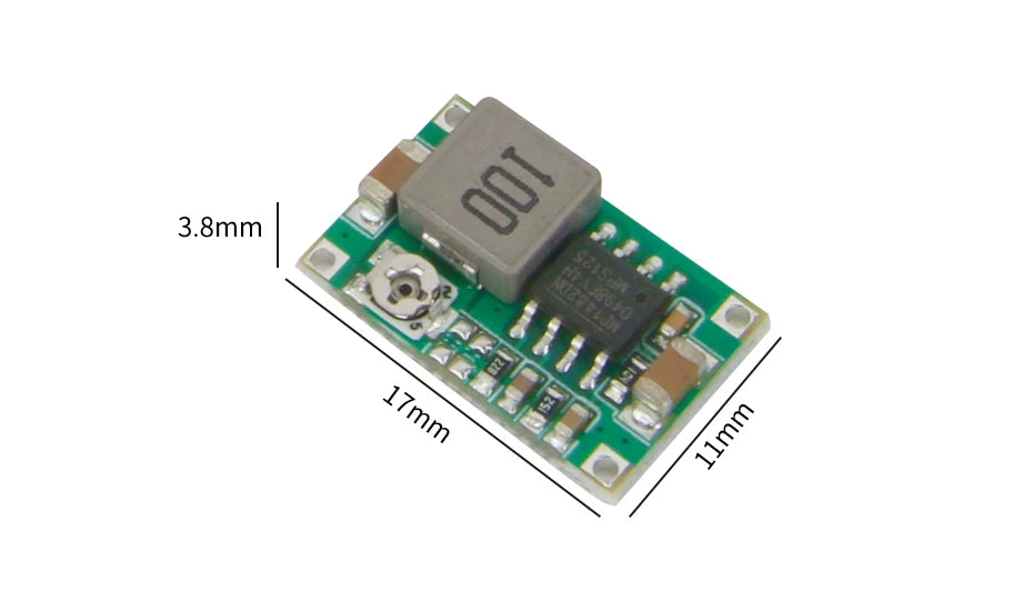 Lote 1/5/10 Pcs Mini Convertidor Step-Down DC-DC 3A 5V-23V a 3.3V/6V/9V/12V 340KHz