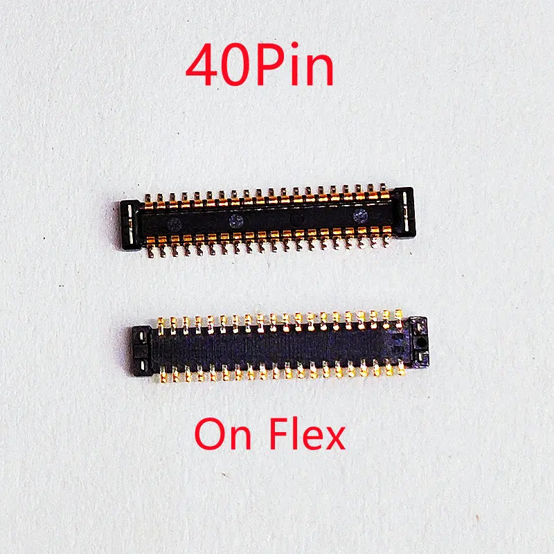 10Pcs LCD Display Screen Flex FPC Connector For Motorola Moto G7 Plus/G4/G7/G9 Play/G9 Power Plug On Board 40pin
