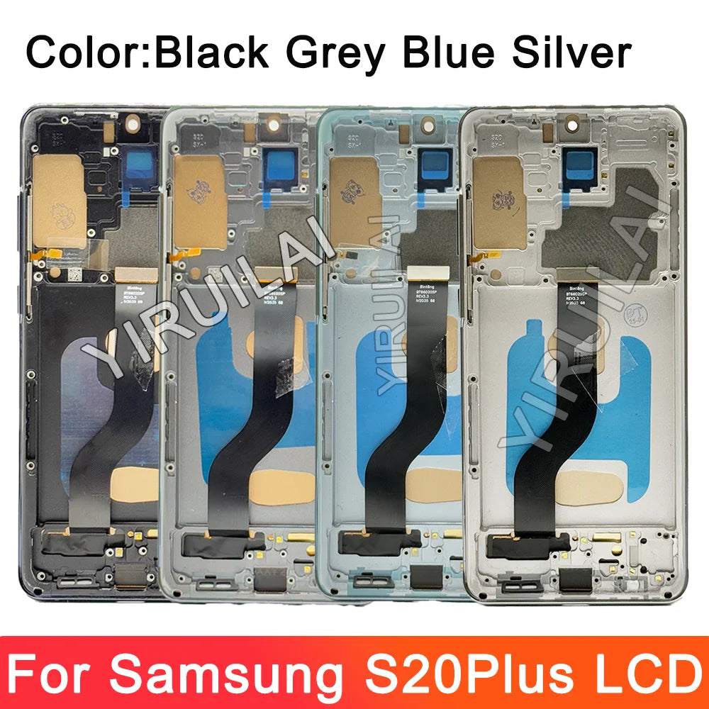 Pantalla TFT S20 Plus con marco para Samsung Galaxy S20 Plus G985F G986F pantalla LCD reemplazo de pantalla táctil Digital