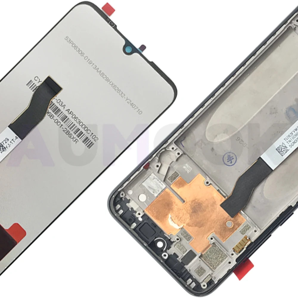 Pantalla IPS LCD 8T con Marco y Digitalizador Táctil para Xiaomi Redmi Note 8T