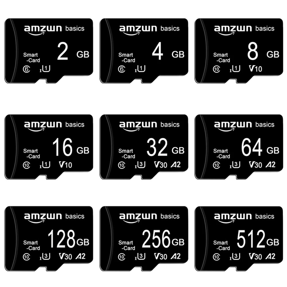 Tarjeta Memoria MicroSD/TF Clase 10 (2GB/4GB/32GB/64GB) para Smartphone