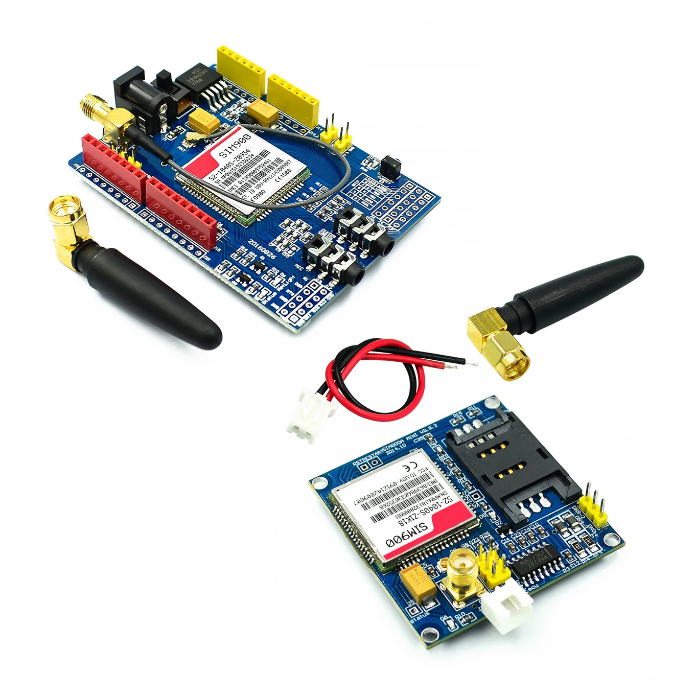 Placa Desarrollo Shield GSM/GPRS SIM900 (Módulo Quad-Band) para Arduino