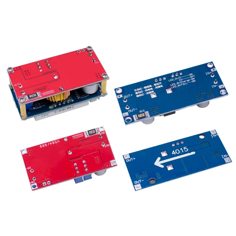Módulo Cargador Batería Litio CC/CV 5A/12A DC-DC Step-Down con Indicador LED