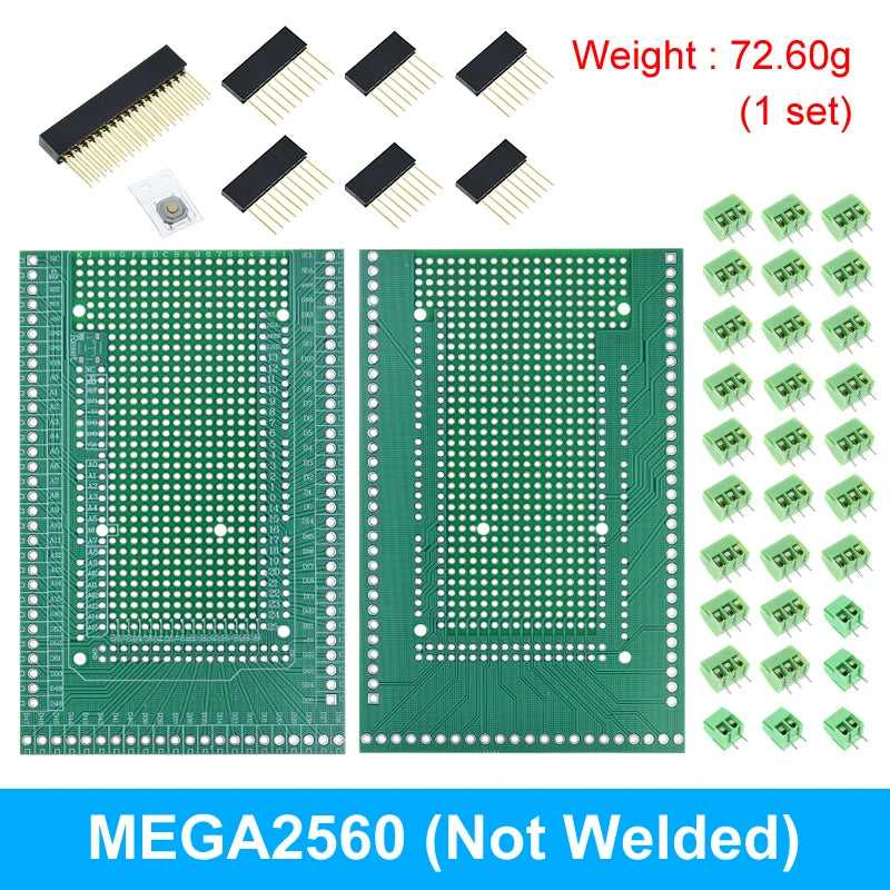 Placa Desarrollo TZT Mega2560 (ATMEGA16U2 / Pro Mini / WiFi R3 ATmega2560 CH340G) compatible Arduino Mega R3 / ESP8266