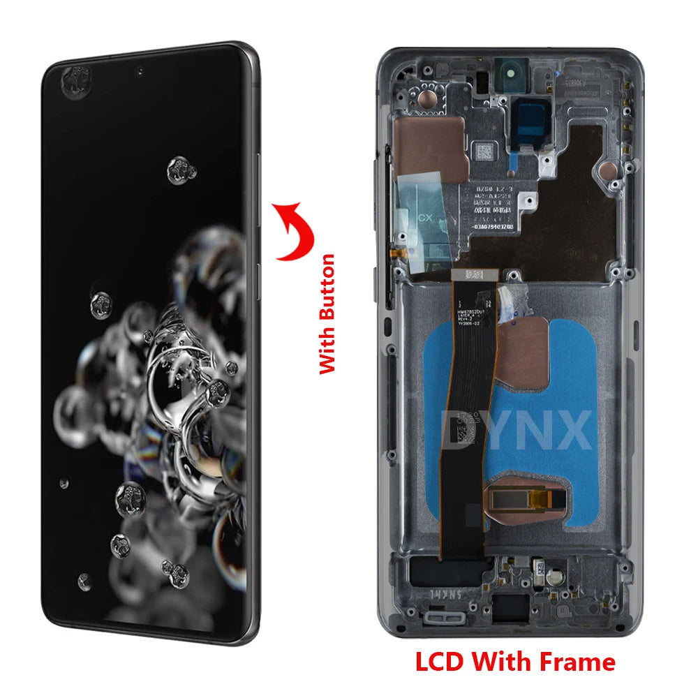 Pantalla Super AMOLED 6.9" para Samsung Galaxy S20 Ultra (SM-G988B/DS) con Digitalizador Táctil (Reemplazo)