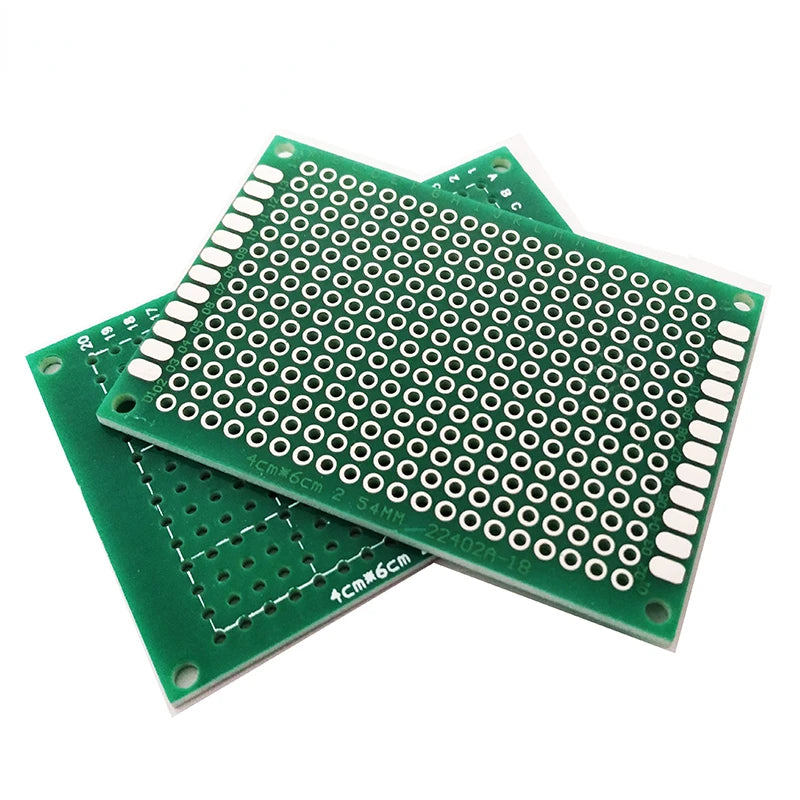 1PCS Prototype PCB Board Protoboard 5x7cm 6x8cm 10x15cm 10x22cm Single Sided Circuit Boards Diy Universal breadboard for Arduino