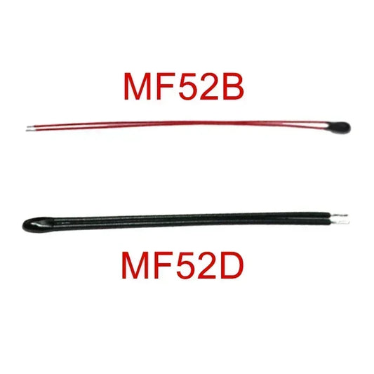 Termistor NTC MF52B / MF52D (B3950/B3435, 10K/100K) Sensor Sonda Temperatura Negativa con Cable Correa (10 Unidades)