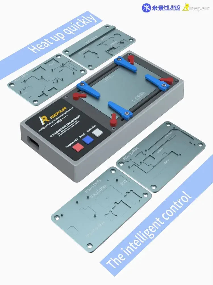 iRepair MS1 Intelligent Preheating Separator For iPhone X-11/12/13 14 15 16 Pro Max Plus Motherboard Welding Desoldering Board