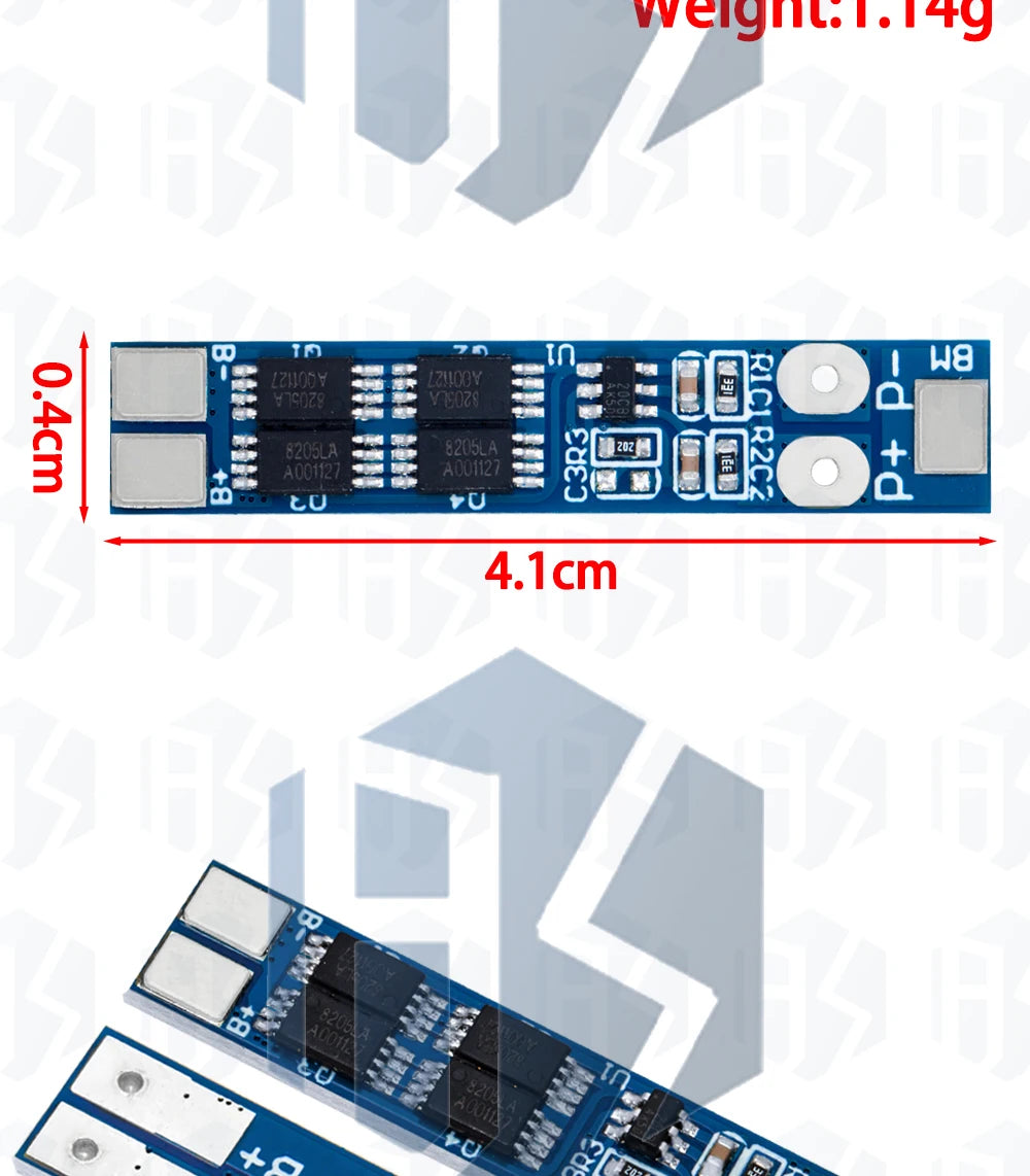 1~20PCS 2S 7.4V 8A Li-ion 18650 Lithium Battery Charger Protection Board 8.4V Overcurrent Overcharge / Overdischarge Protection