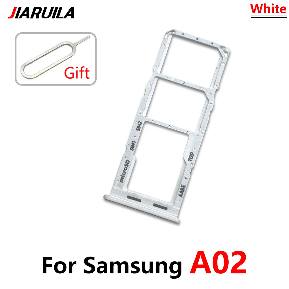 Bandeja Porta Doble Tarjeta SIM / SD (Repuesto con Pin) para Samsung Galaxy A01 Core / A02 / A11