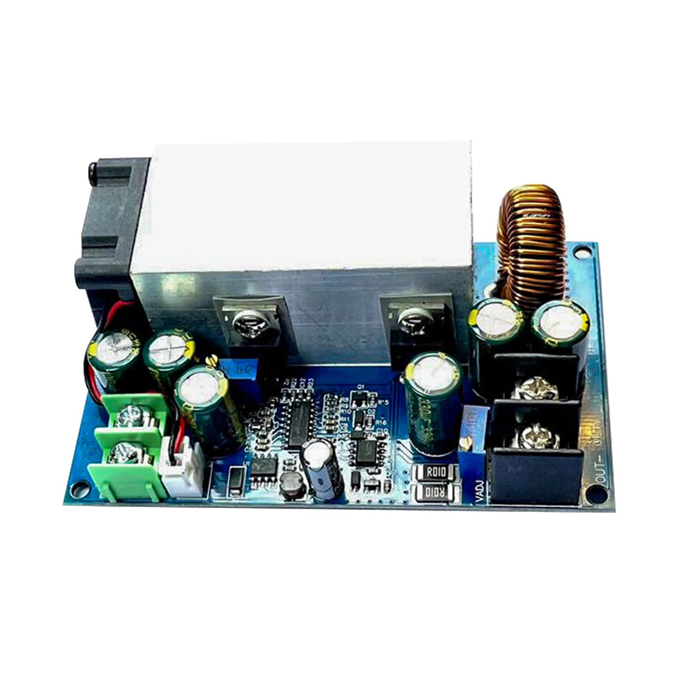 Módulo Convertidor Buck DC-DC 600W Ajustable 12-75V a 2.5-60V Step-Down CC/CV