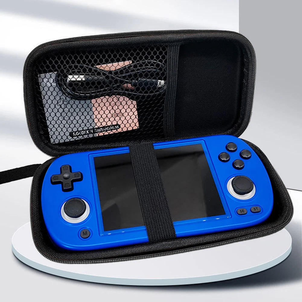 Set Estuche Transporte Rígido + Protector Pantalla para Consola Videojuegos Anbernic RG40XX H (Accesorios)