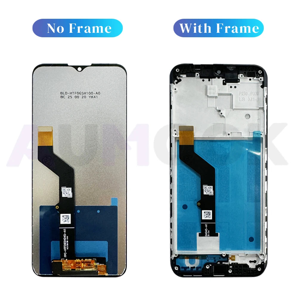 G9 Play IPS LCD for Motorola G9 Play LCD Display Touch Screen Digiziter Assembly pantalla For Moto G9Play With Frame LCD Display