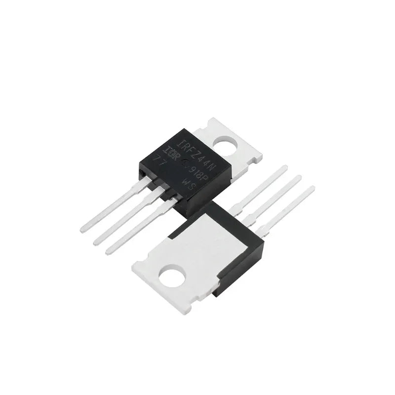 MOSFET Canal-N IRFZ44N TO-220 55V 49A - Lote 10-25 Piezas