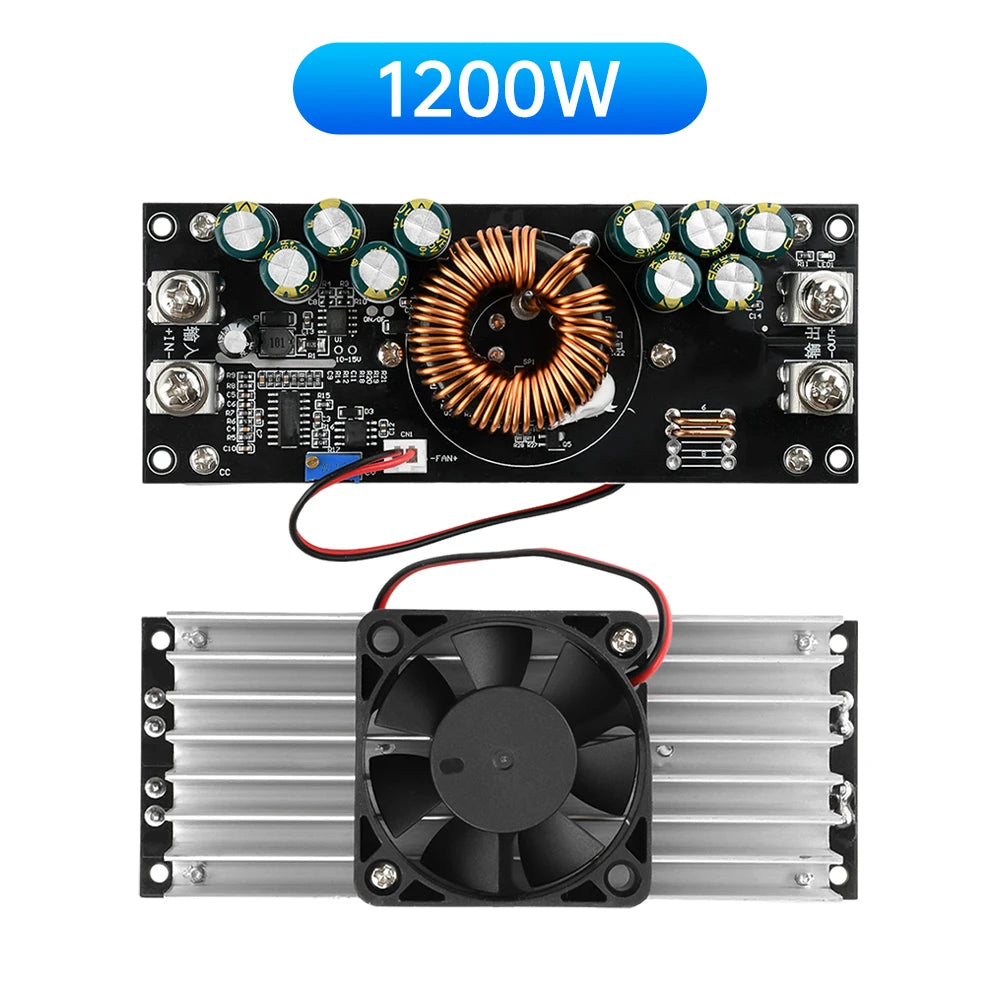 Módulo Convertidor Buck DC-DC 1500W 50A / 1200W 30A Step-Down 15V-90V a 2.5V-72V Regulador Voltaje