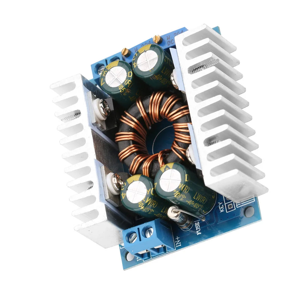 Módulo Convertidor Automático Step-Up/Down DC 5-30V a 1.25-30V Regulador Voltaje Boost/Buck