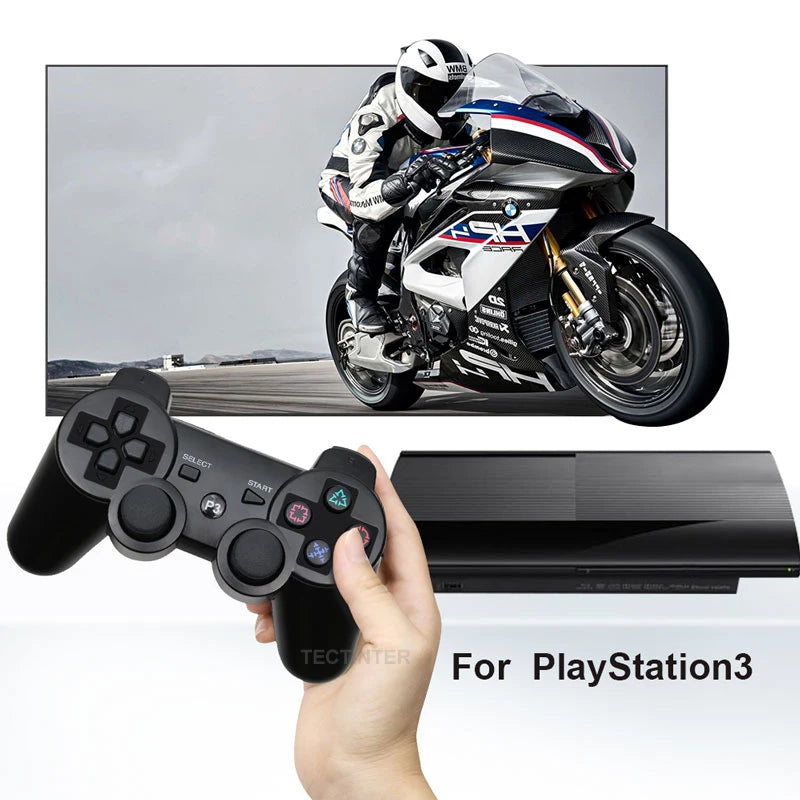 Control Inalámbrico Bluetooth para Consola Sony PS3 / PC (Joystick Gamepad)