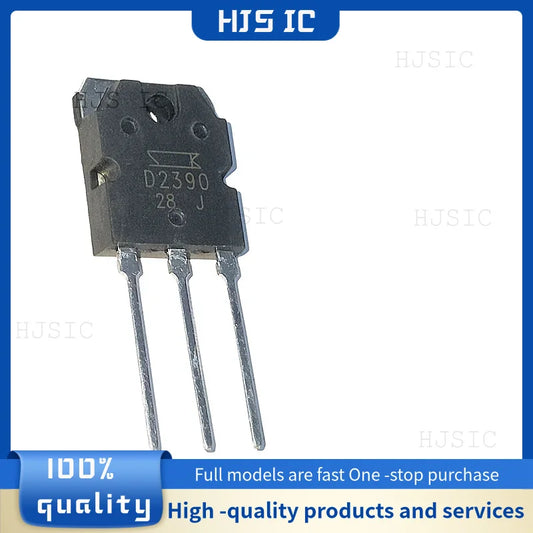 5 Pares (10 Pcs) Transistores Darlington Silicio 2SB1560 (PNP) / 2SD2390 (NPN) TO-3P 160V 10A