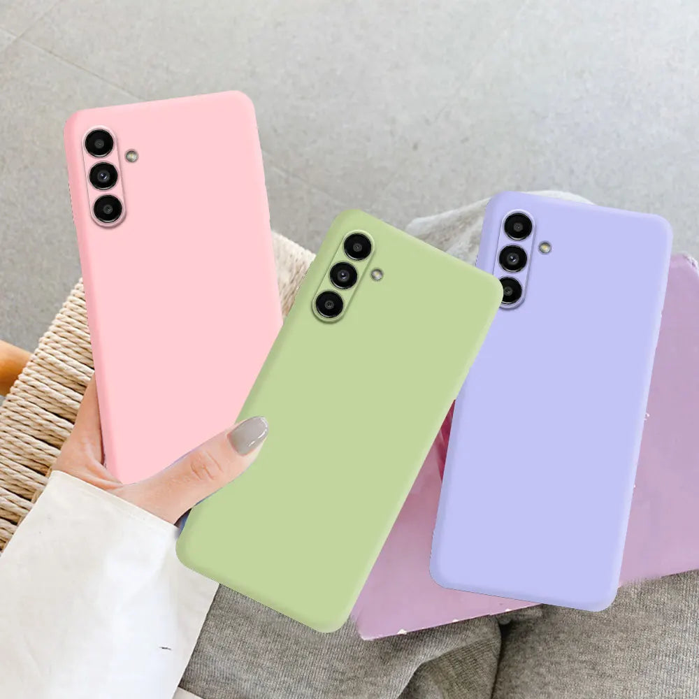Funda Silicona Líquida Original Antichoque para Samsung Galaxy A05/A05S/A15/A25/A35/A55 (4G/5G)