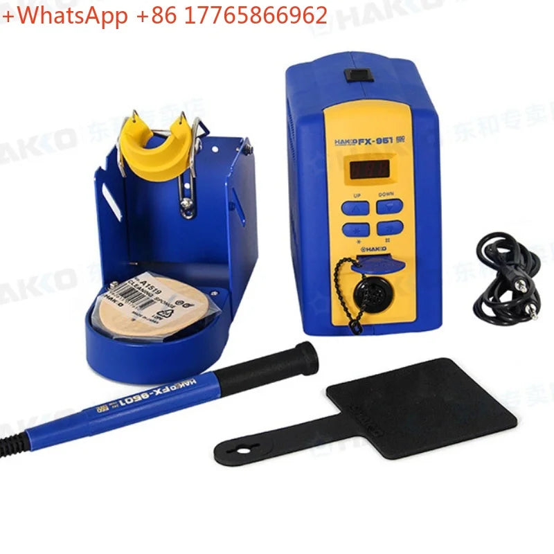 HAKKO FX951 Digital Soldering Station 100% Original 220v ESD Safe Electronic Welding Iron Lead-Free PCB Repair Tool