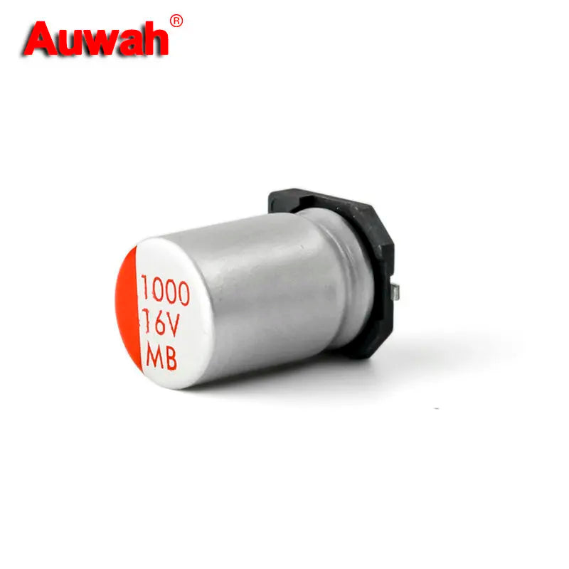 Capacitor Sólido Polímero SMD (47uF-1000uF, 6.3V-63V) - Pack 10 Unidades (Valores Surtidos)