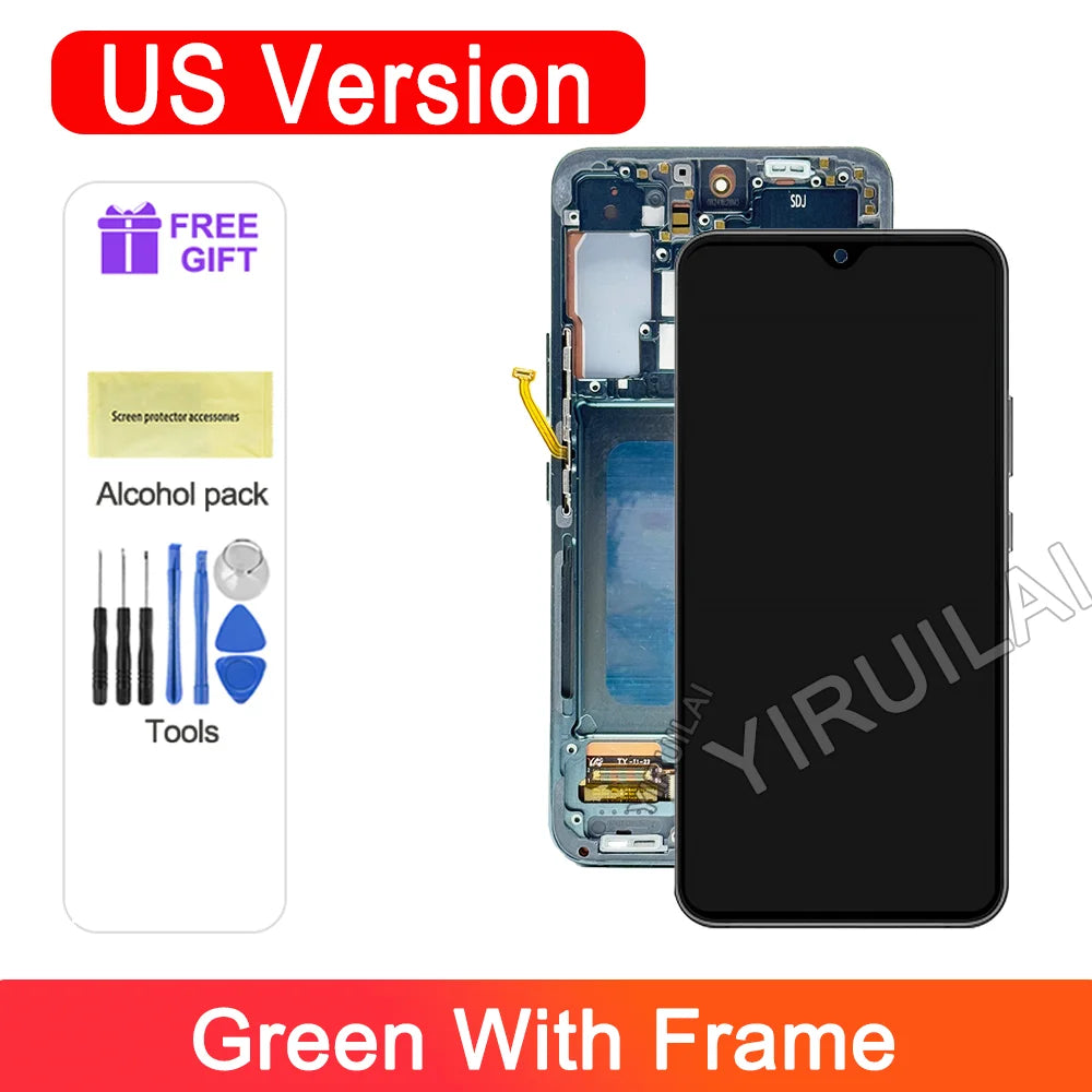 TFT para Samsung Galaxy S22 5G pantalla S901B S901U S901W S901N pantalla LCD reemplazo del ensamblaje del digitalizador de pantalla táctil