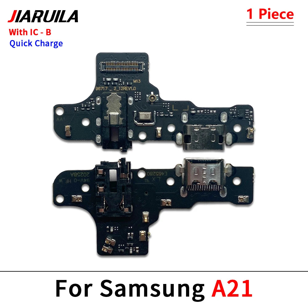 Cable Flex Conector USB Carga / Micrófono / Placa Principal / LCD para Samsung Galaxy A21S/A31/A41/A51/A70/A71