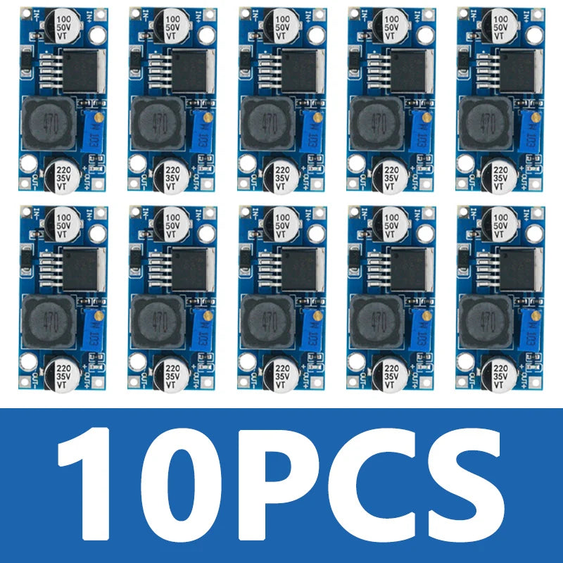 Módulo Fuente Alimentación Step-Down LM2596S DC-DC 3A Ajustable 24V/12V/5V/3V para Arduino