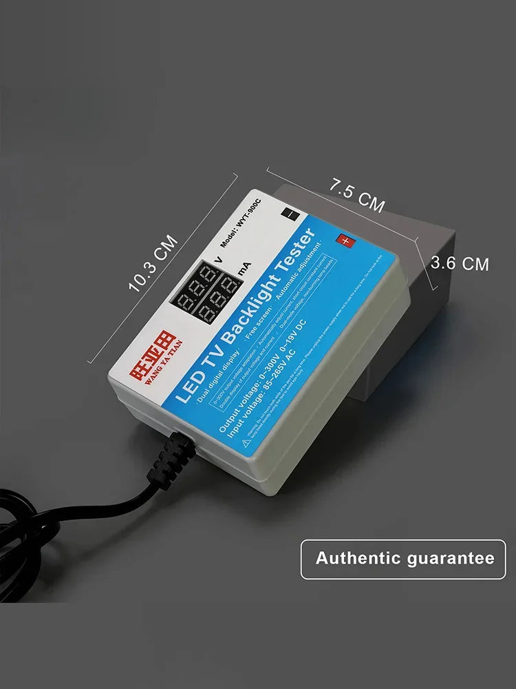 Tester LED Multifuncional 0-300V Output Tiras Backlight Beads Medición Corriente/Voltaje Instrumentos (con Palanca)