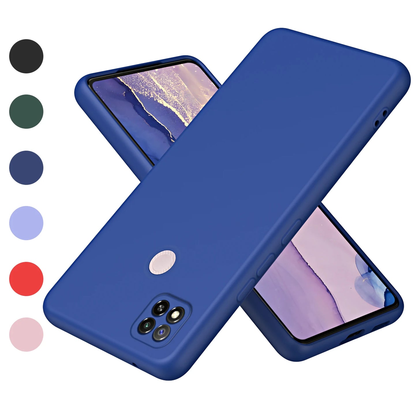 Funda Carcasa Silicona Líquida Suave Lujo para Xiaomi Redmi 9C NFC (Protección Cámara)