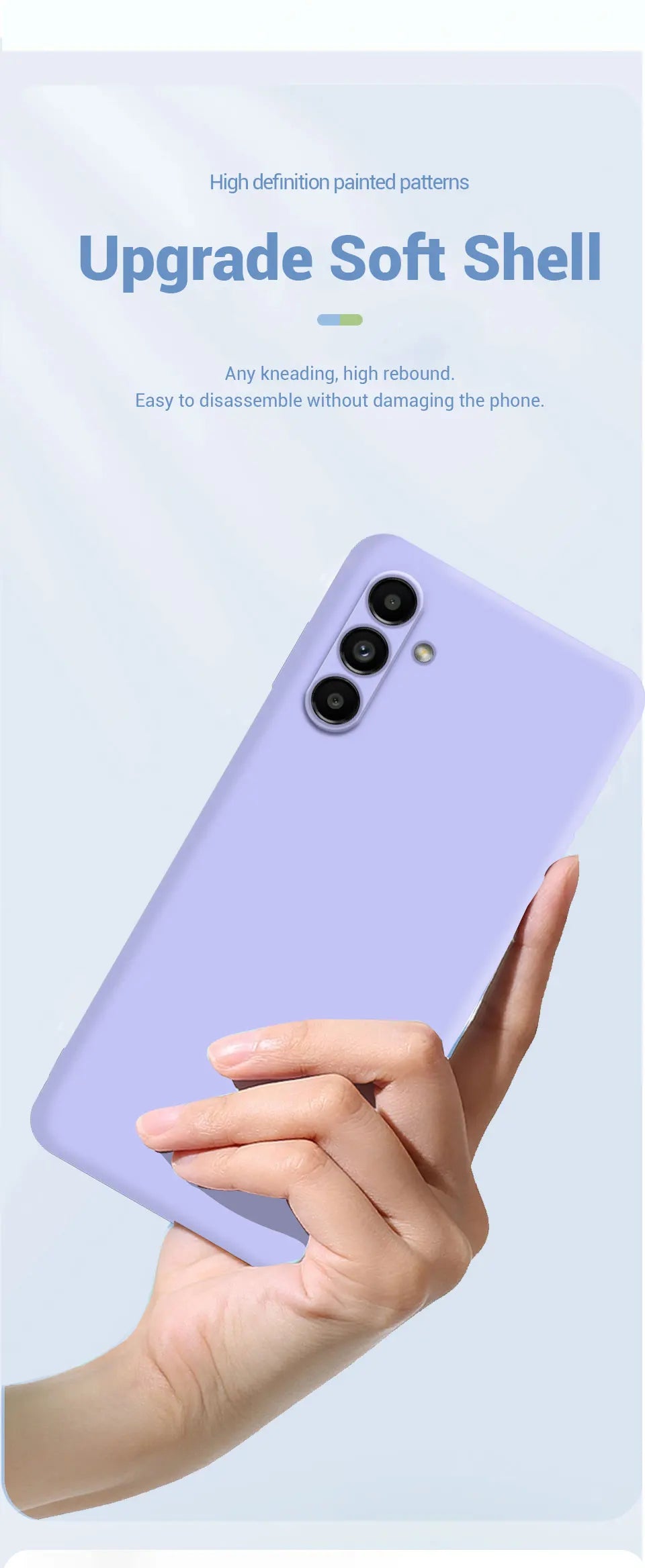 Funda Silicona Líquida Original Antichoque para Samsung Galaxy A05/A05S/A15/A25/A35/A55 (4G/5G)